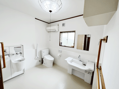 施工事例：使用頻度の低い部屋をトイレに改装することで、スペースを確保しました